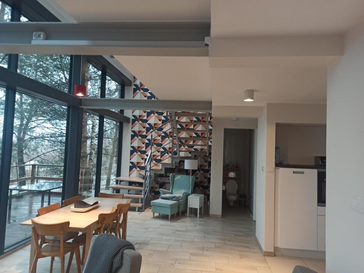 Luksusowy- Nowoczesny Dom W Lesie Villa Kowalewo Buitenkant foto
